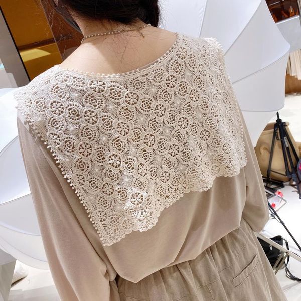 

scarves women lace sheer floral knit veil scarf hollow out crochet shawl wrapsscarves party evening wrap ladies, Blue;gray