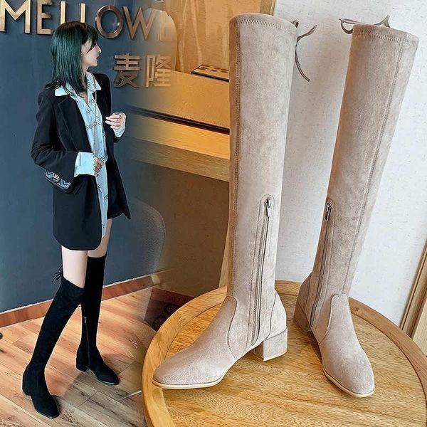

boots ladies high over the knee winter stockings with heels fashion thigh black socks