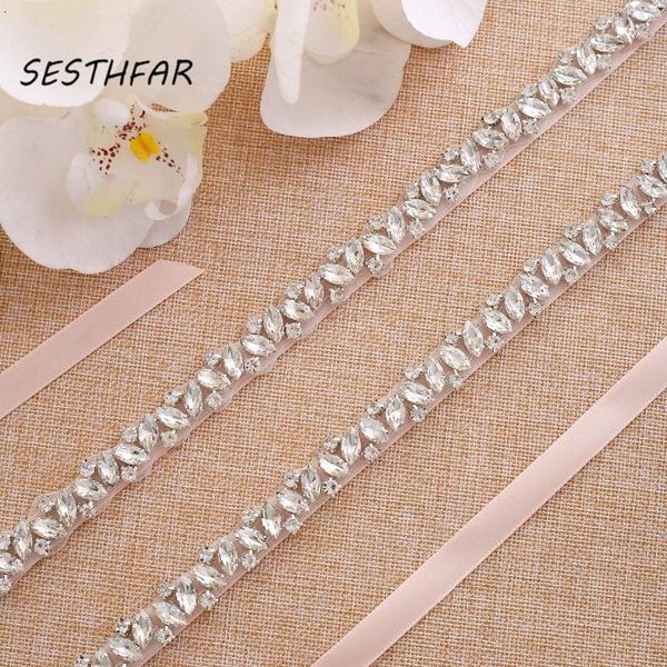 

wedding sashes beaded rhinestones belt crystal pearls bridal for dress in stock j131 accessories j135s, White