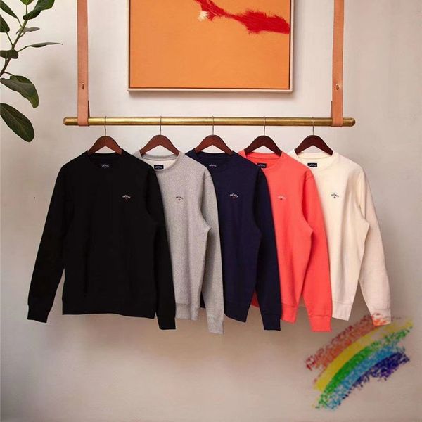 

2021 new fw classic sweatshirts crewneck hoodie men women 1:1 noah hooded g020, Black