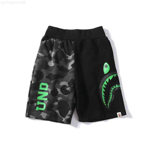 

shorts 2021 summer fashion brand men's casual and capris, White;black