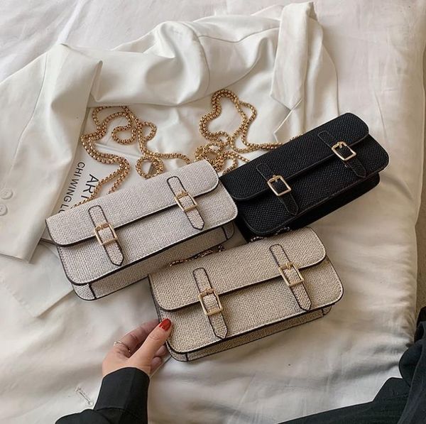 

evening bags linen urban simple one-shoulder messenger bag