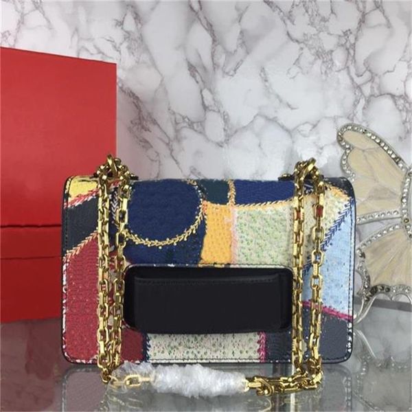 

2020 fashion brand luxury shoulder bag designer handbags vintage metal style cross-body bag box ing
