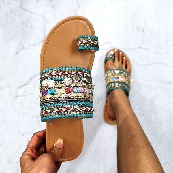 

slippers trend craft slides fashion summer beach party dresses shoes roman flat women casual large size 41 42 43, Black