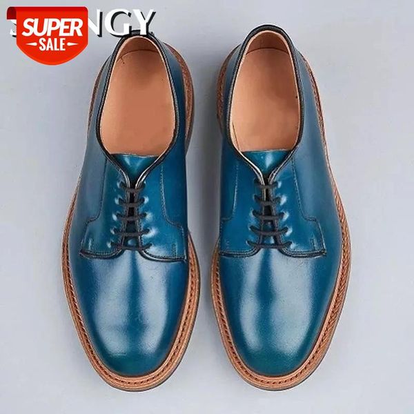 

2020 men shoes male business pu flats man lace up formal casual shoes mens dress vintage men's plus size zapatos de hombres #1n8k