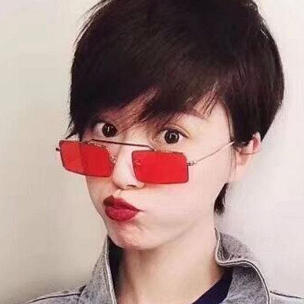 

sunglasses steampunk women 2021 trending products rectangle summer ladies quay sun glasses purple pink feminino, White;black