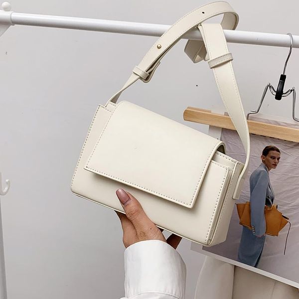

evening bags pure color all-match high-quality summer shoulder bag 2021 fashion texture western style women's designer messenger