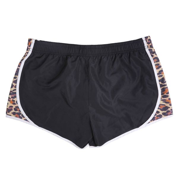 

women's shorts, fitness pants, sports striped outdoor running pants, Black;white