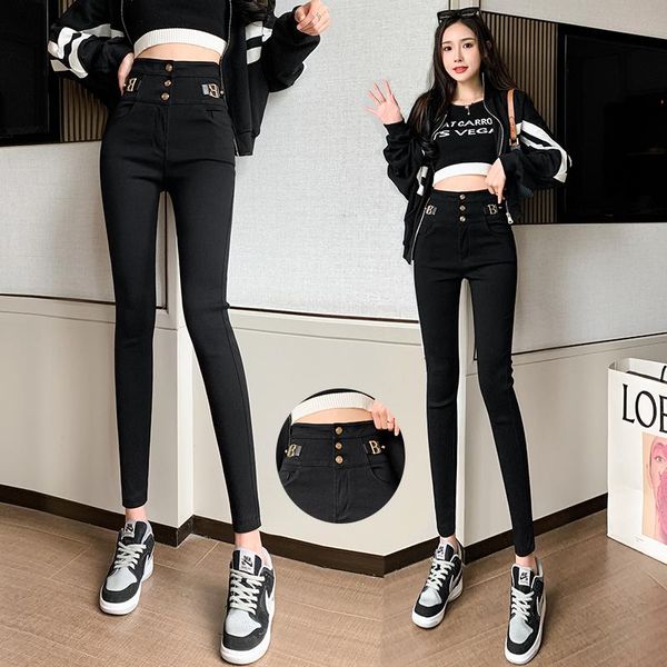 

women's pants & capris wholesale 2021 spring autumn fashion casual long women woman female ol bat911, Black;white