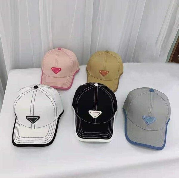 

2021 luxury canvas cap men women baseball hats outdoor sport classic letter hat european style four seasons caps, Blue;gray