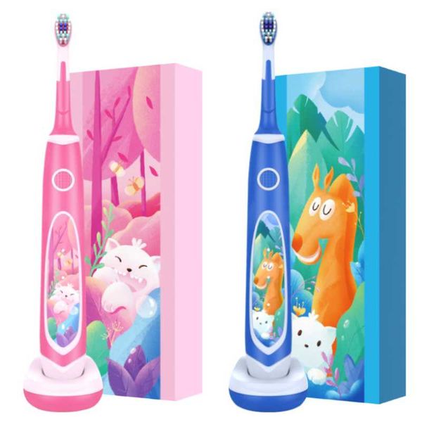 

smart electric toothbrush sonic children's charging automatic baby 6-12 years old soft hair