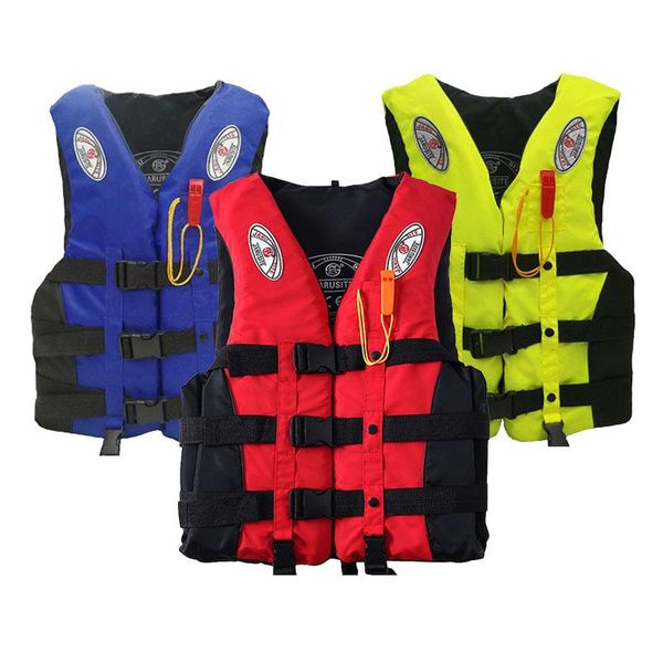 

children waistcoat life jacket survival vest universal outdoor swimming boating driving vest with safety whistle