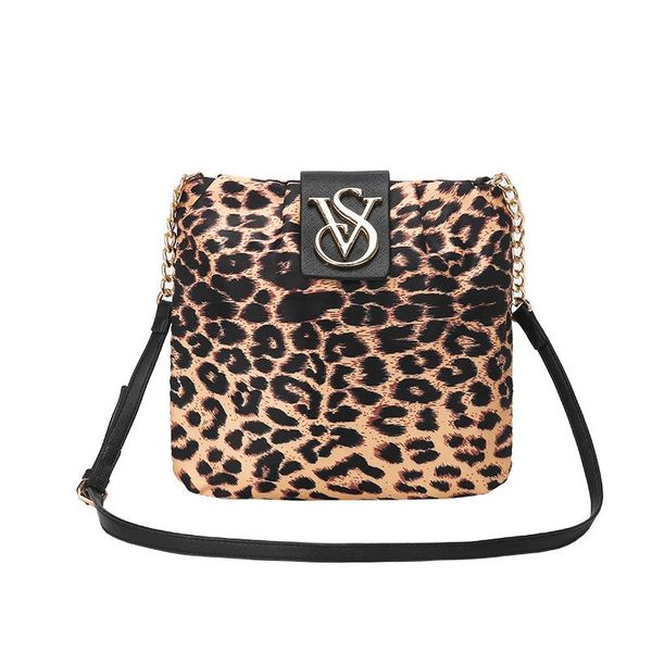 

fashion messenger bags for women leopard brand decoration ladies party handbags purses luxury leather small shoulder hand bag