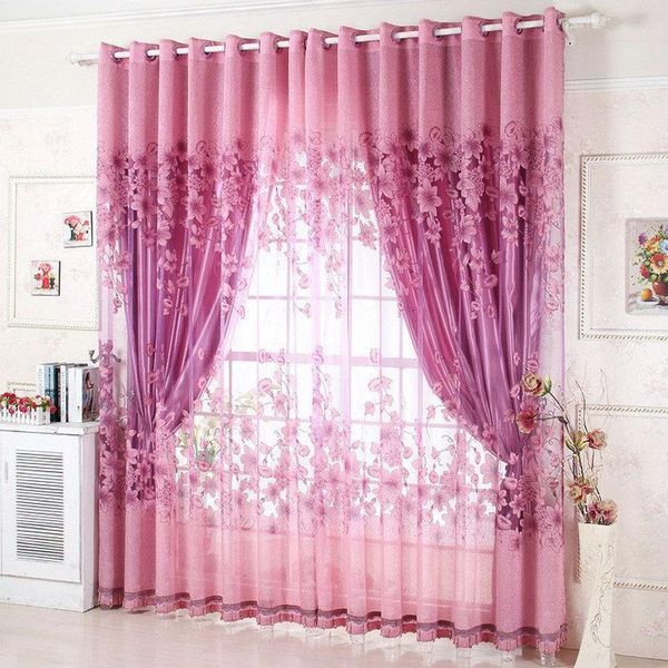 

curtain & drapes ready made luxury beads for decoration home curtains living room/bedroom tulle+ thick eyelet hook