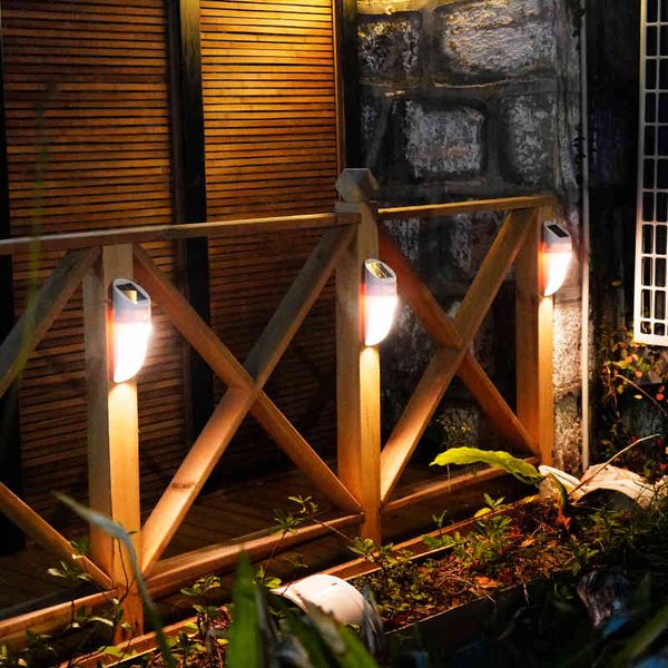 

lawn lamps solar light with motion and sensor ip65 outdoor garden yard wall decoration ing lamp sconce ivfl