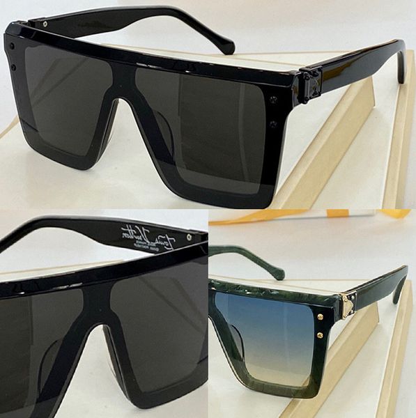 

2181 new fashion sunglasses with uv 400 protection for men and women vintage rectangle invisible frame popular come with case, White;black