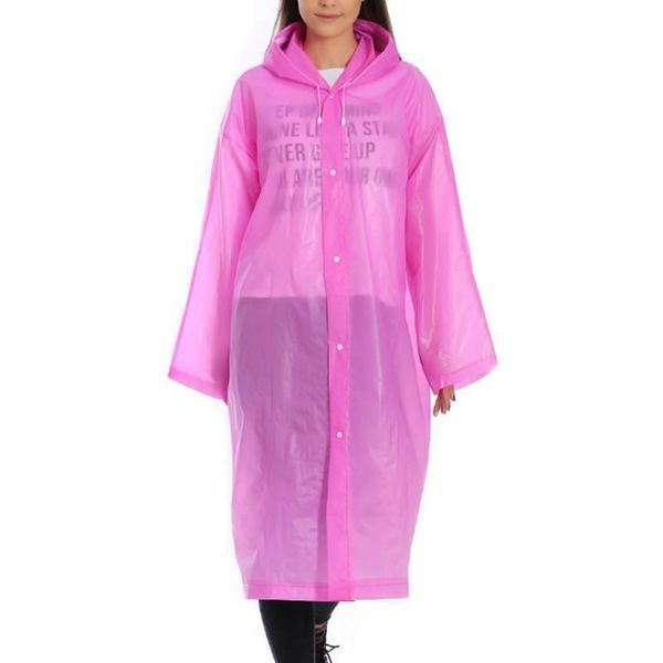 

raincoats women men outdoors hooded waterproof raincoat jacket button rain coat fashion