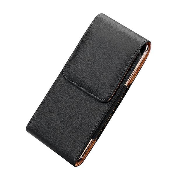 Clip da cintura verticale Custodia universale per fondina posteriore Custodie in pelle per Iphone 13 12 pro max 11 Samsung S22 S21 Moto LG Google Huawei Pouch