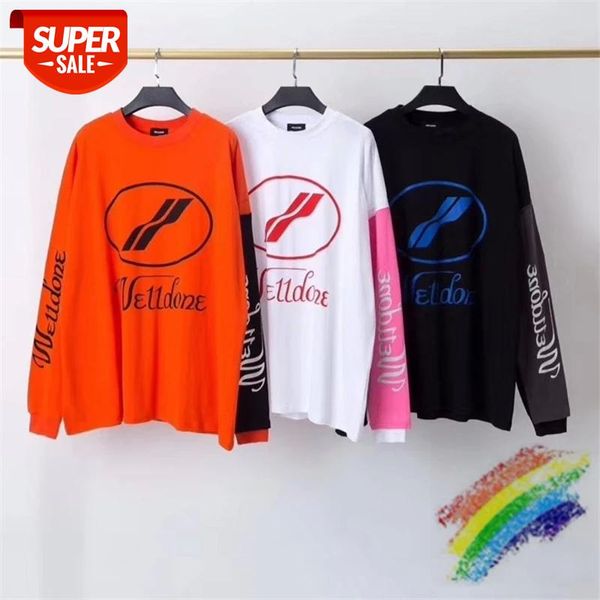 

Long Sleeve WE11DONE T Shirt Men Women Best Quality WELLDONE T-shirt Tees #t27N, White;black