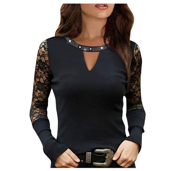 

women's t-shirt plus size 5xl turtleneck lace sweaters winter autumn bodycon patchwork knitted long sleeve pullovers clothes knitwear, White