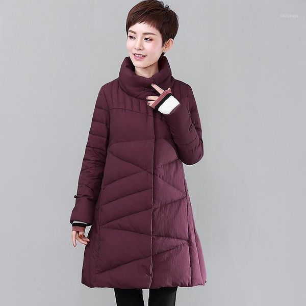 

women's down & parkas fy.yiyi women winter coat casual slim regular whiter duck jackets 90% office lady fashion puffer female overcoat, Black