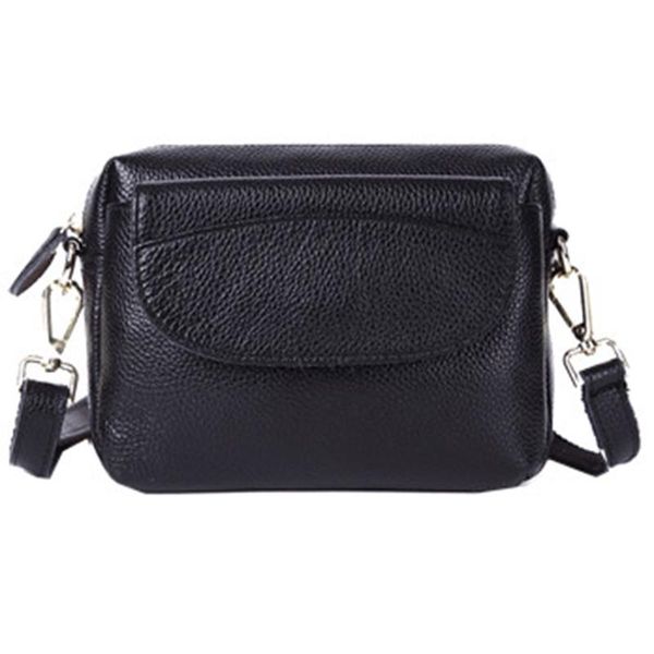 

shoulder bags famous design genuine leather lady crossbody bag female flap square handbag layer cowhide casual messenger