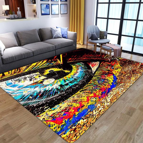 

carpets soft flannel carpet colorful creative eye printed for home living room gorgeous floor mats bedroom bedside non-slip rugs