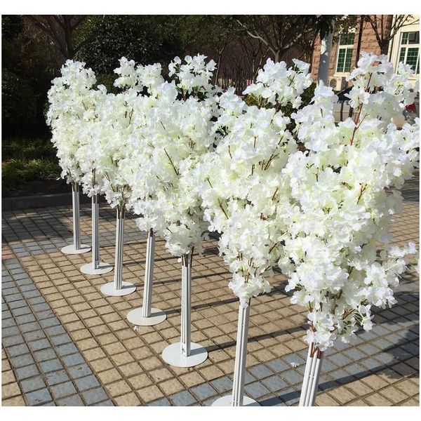 

decorative flowers & wreathsnew arrival cherry blossoms tree road leads wedding runner aisle column shopping malls opened door jllojx warmsl