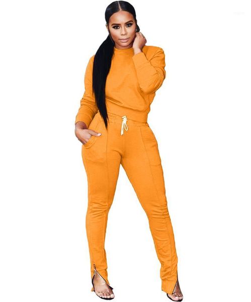 

casual trousers suit sweatsuits for women spring autumn woman two piece set and pants dress, White