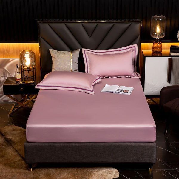 

sheets & sets 30..1000tc tribute satin egyptian cotton fitted bed sheet mattress cover high-end premium elastic band