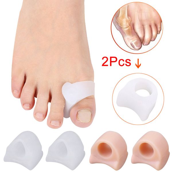 

2pcs foot care toe separator straightener pain relief gel bunion valgus toe separator straighteners can csv