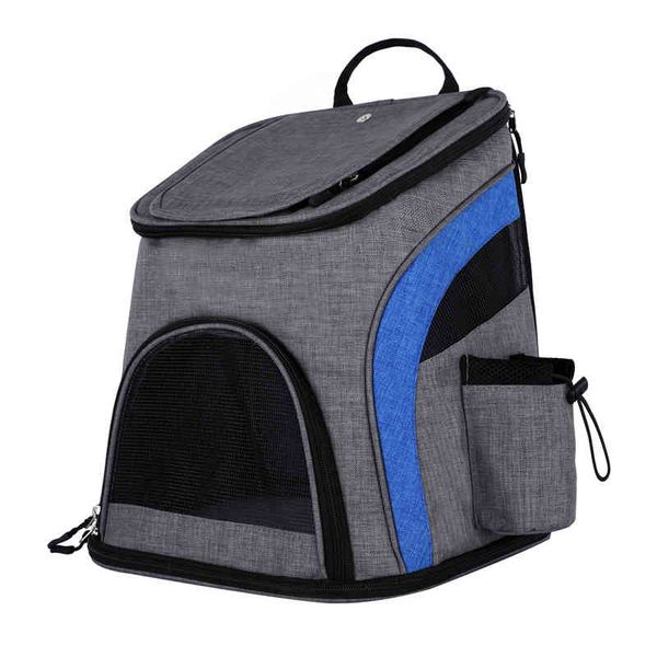 

pet bag moppet cat out portable backpack breathable schoolbag, Black;red