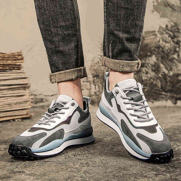 

dress shoes sports shoes 2022 spring and summer fashion versatile casual dad sports running, Black