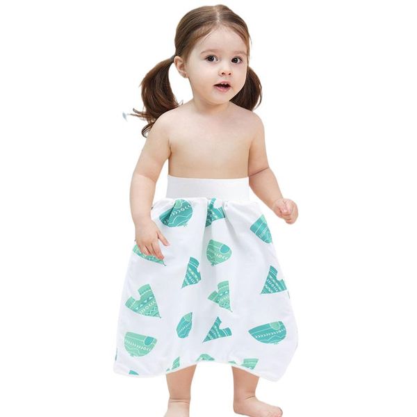 

cloth diapers 2 in 1 infant babies training hight waist cotton tpu waterproof washable skirt bed-wetting artifacts pants napkin