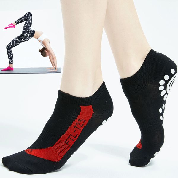 

yoga socks for female beginners c0224, Black;white