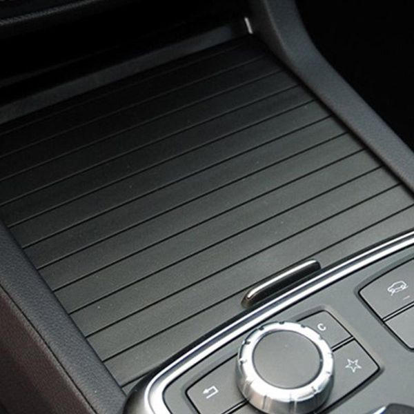 

car organizer storage replacement roller blind water cup rack abs board center console cover accessories direct fit for w166 w292