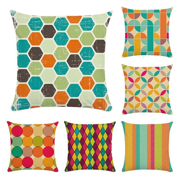 

cushion/decorative pillow geometric wave lantern cushion cover decorative throw pillows case for sofa home decor pillowcase almofadas cr060
