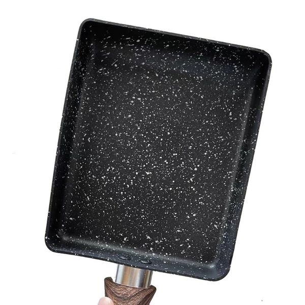 

pans 1pc tamagoyaki small frying pan quick breakfast baby food supplement multi-layer die casting