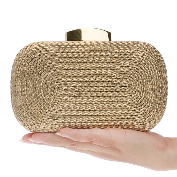 

evening bags style woven dinner bag ladies hand european and american fashion