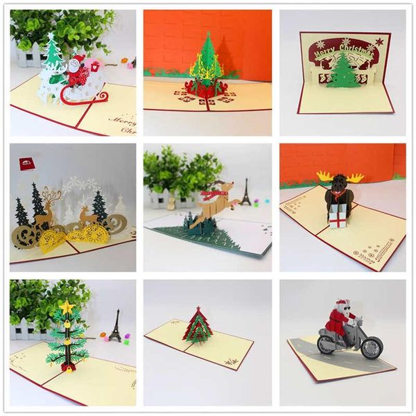 

greeting cards postcards 3d christmas birthday thanks anniversary #2o18#f