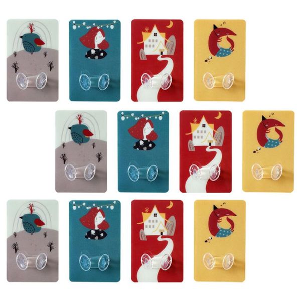 

hooks & rails 40pcs practical nail-wall hangers plug storage seamless