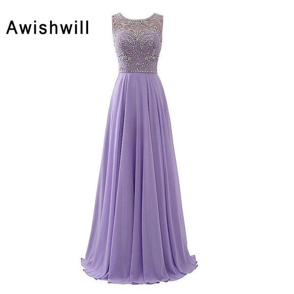 

party dresses real sample customized scoop neckline beaded a-line chiffon long evening gowns formal dress with open back 2021, White;black