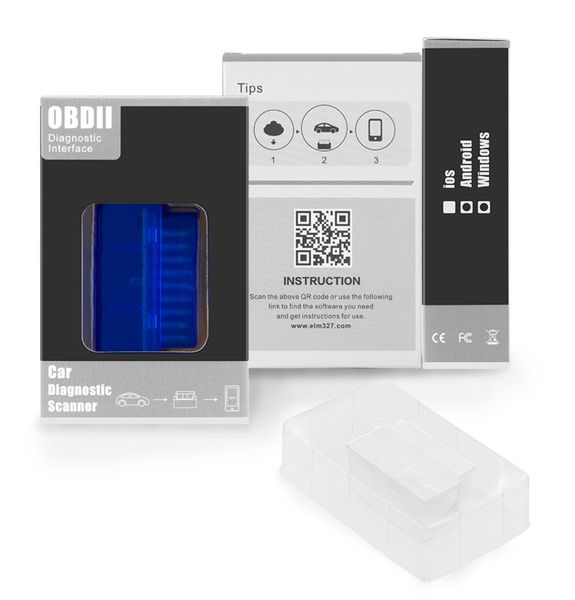 Novo OBD V1.5 Elm327 Bluetooth Super Mini Elm 327 Versão 1.5 com Chip OBD2 / OBDII para Android Torque Cleat Cheat Scanner