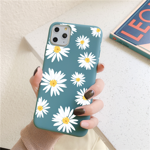 

flowers matte soft cover for samsung galaxy note 20 s20 ultra s10 s9 plus a41 a31 a51 a71 a20 a30 a20s a21s a50