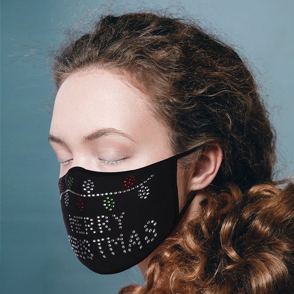 

fashion drill rhintone mask dust-proof warm washable with cotton cloth