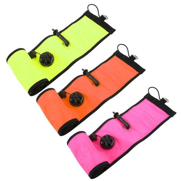 

diving masks surface marker buoy durable inflatable safety tube for