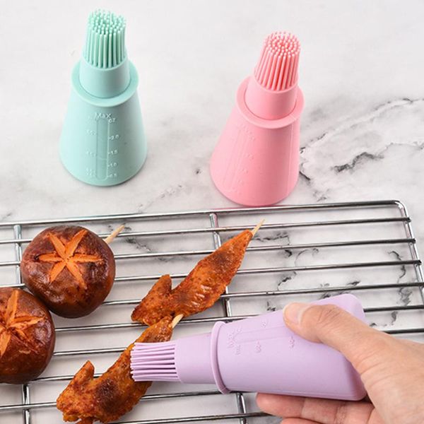 

tools & accessories barbecue brush portable oil food grade silicone baking bottle kitchen pastry bbq