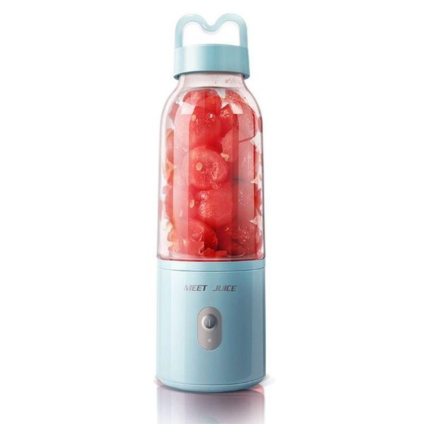 

mini portable electric fruit juicer personal juice cup smoothie maker blender a0nc