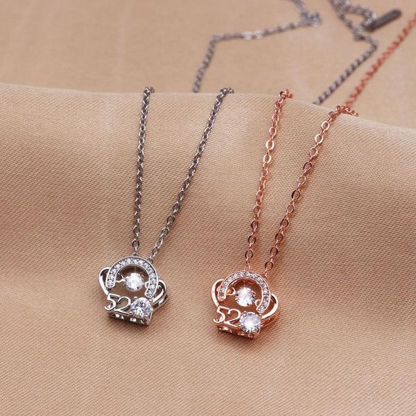 

pendant necklaces fashion necklace for women, luxury retro bead chain choker vintage jewelry design birthday gift, Silver