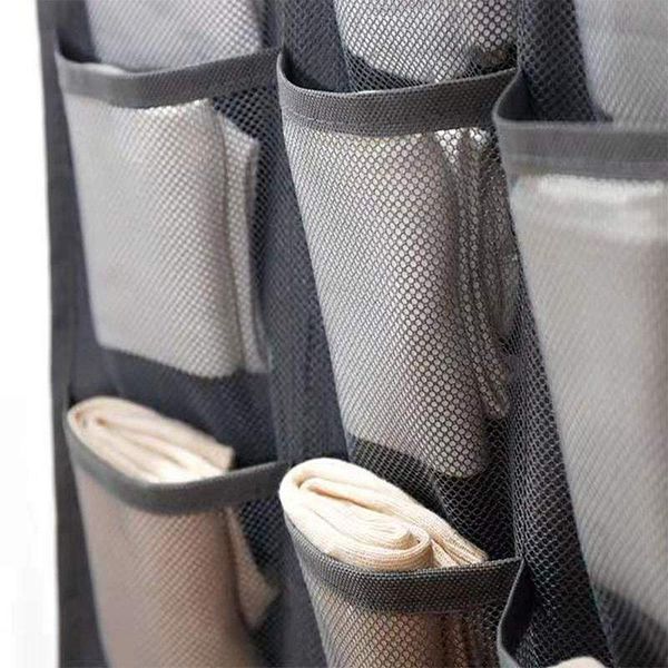 

clothing & wardrobe storage pc 24 mesh pockets bra underwear hanging organiser divider bag double-sided basket